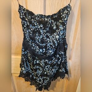 Medium Intimately Free People Floral Lace Romper